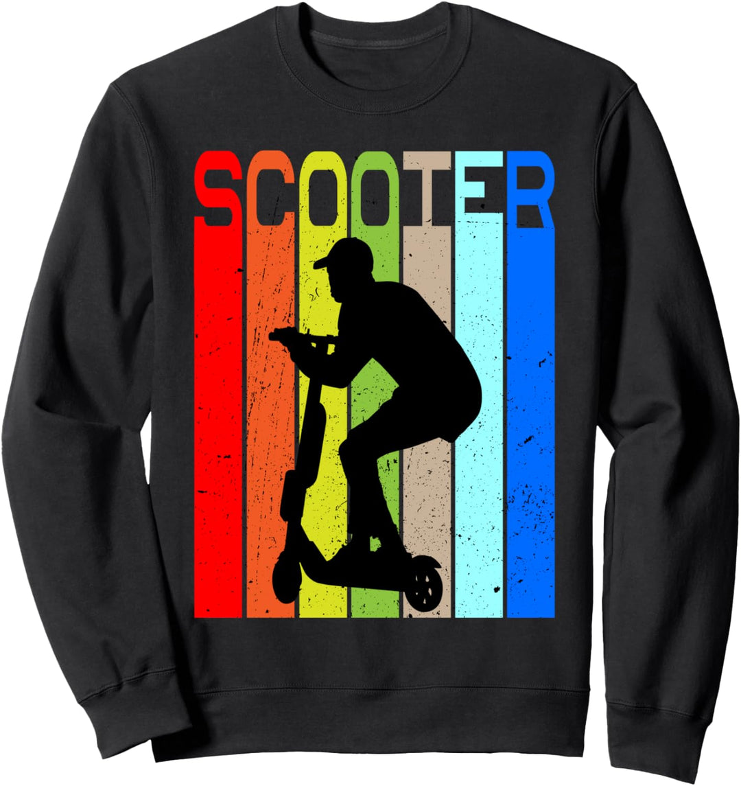 Scooter Stunt Tretroller Geschenk für Teenager Sweatshirt