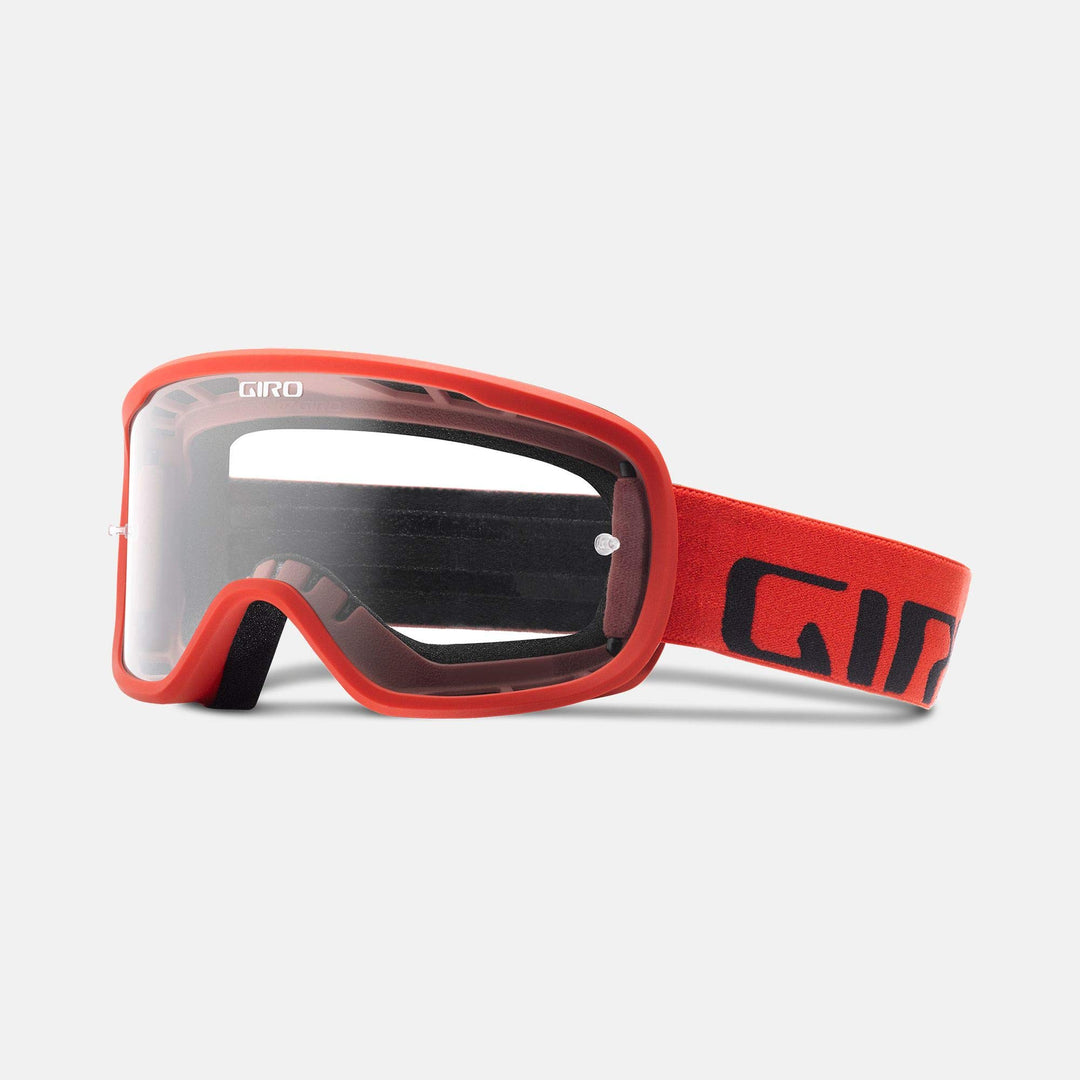 Giro Unisex Radsportbrillen Tempo MTB (1er Pack) clear Rot, clear Rot