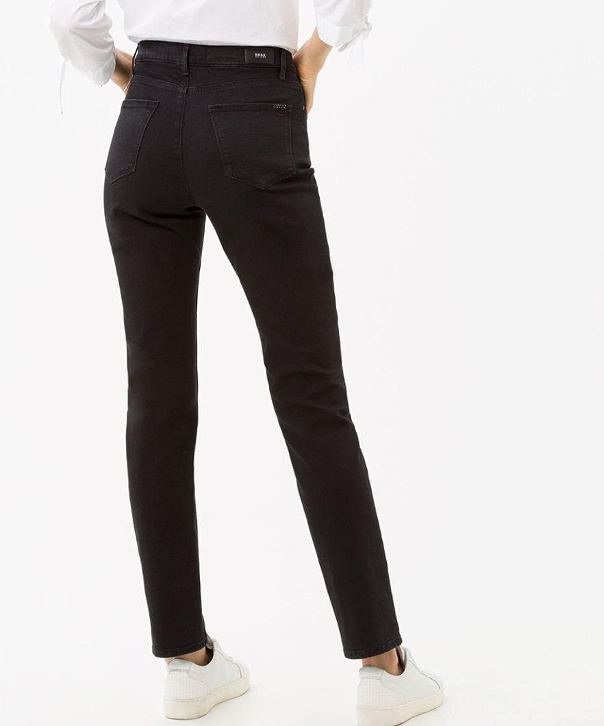 BRAX Damen Style Mary Soft Denim Stretch Jeans 26W / 30L Clean Black, 26W / 30L Clean Black