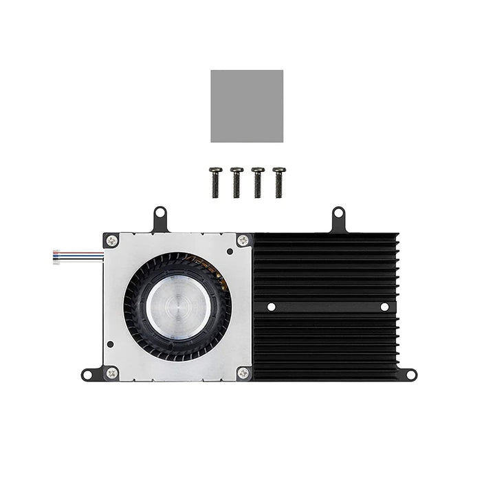 Khadas Edge2 Active Cooling Kit - Kühlkörper und 3705 Lüfter für ARM PC Edge2 SBC