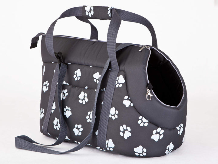 Hundetasche Tragetasche für kleinen und mittleren Hund, Welpen, Katze für Spaziergang - Grösse M 25