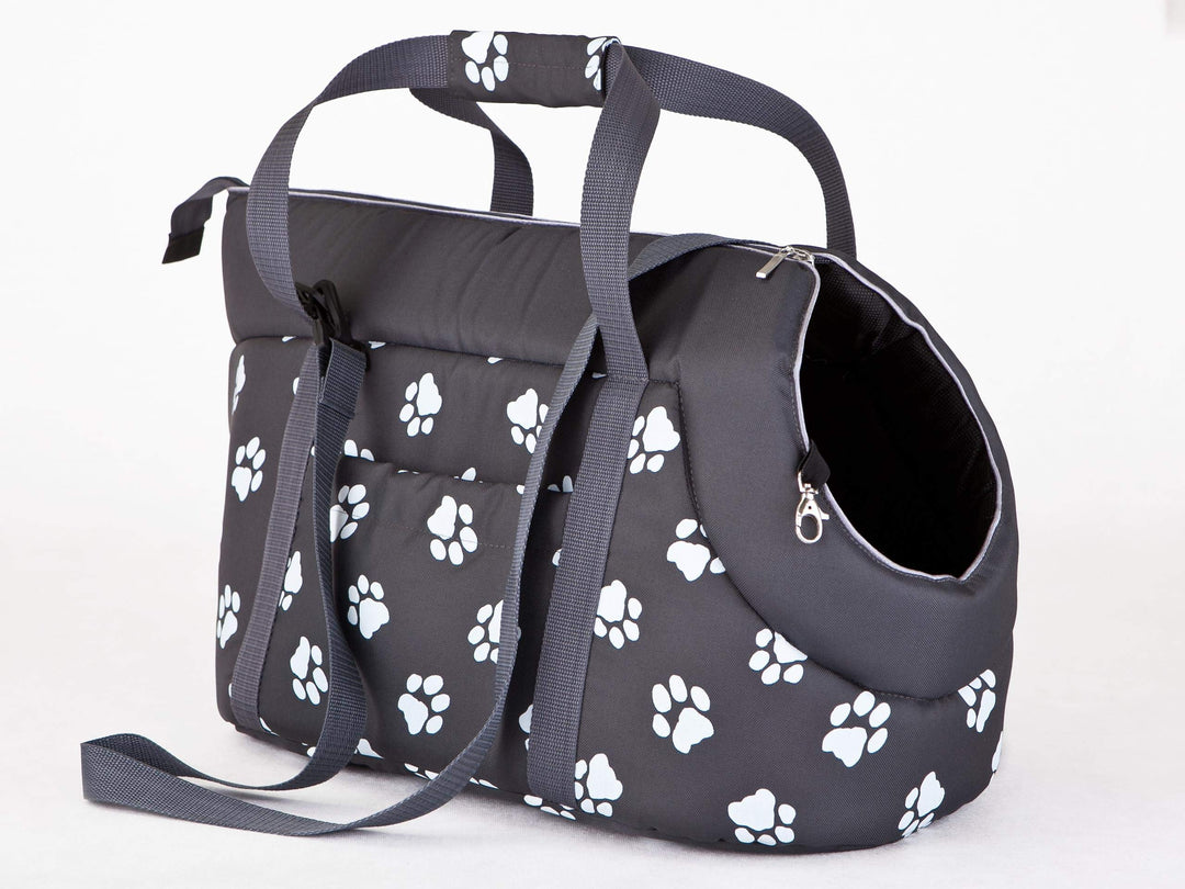 Hundetasche Tragetasche für kleinen und mittleren Hund, Welpen, Katze für Spaziergang - Grösse L 30