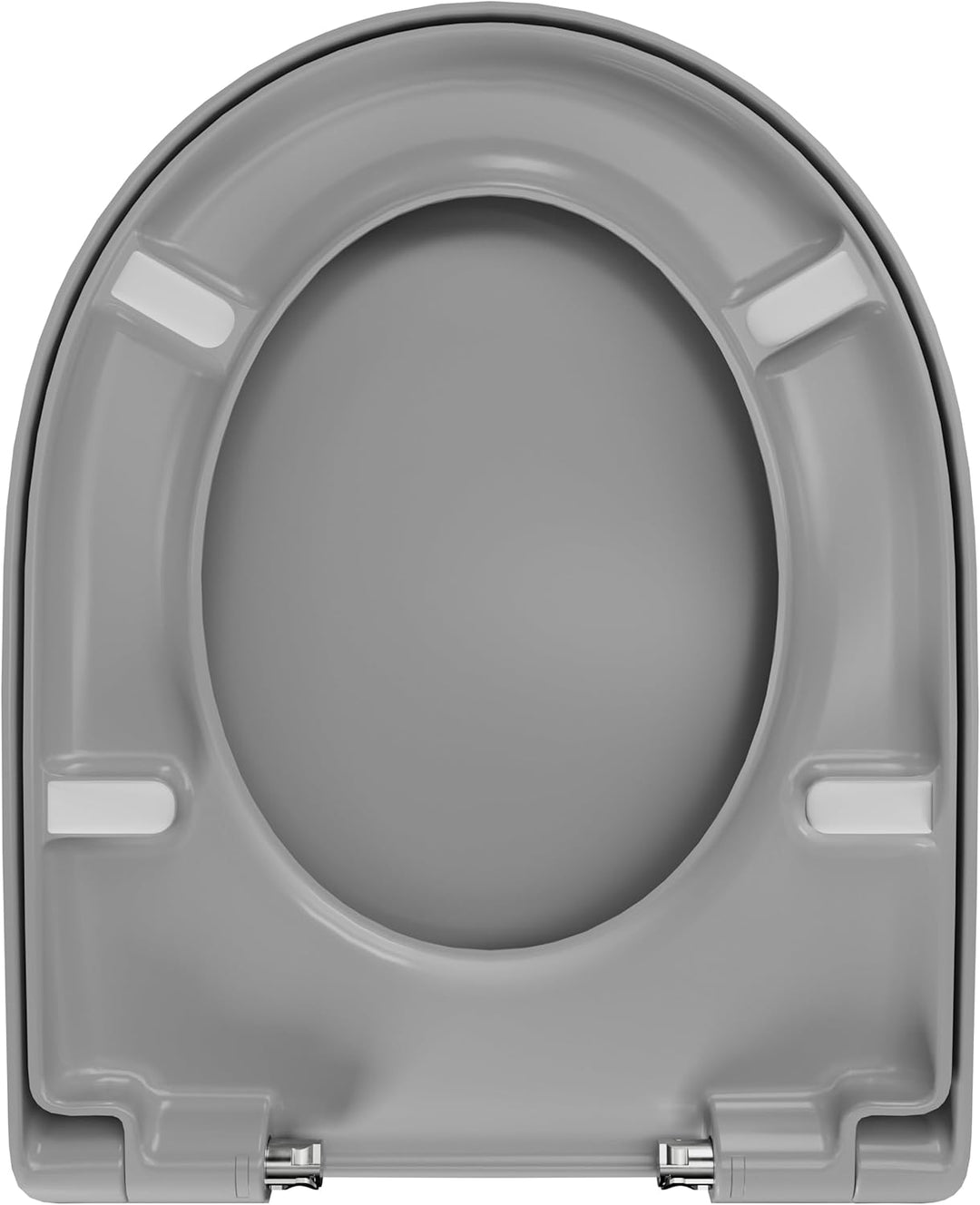 LUVETT® WC-Sitz mit Absenkautomatik D140 D-Form Soft Close® & TakeOff EasyClean Abnahme, hygienisch