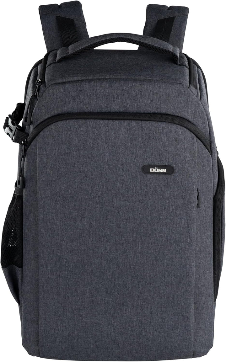 DÖRR Fotorucksack Prag Pro 20L & Prag Go 16L, Wasserdicht, Kamera-Rucksack, 16 Zoll Laptopfach, Spie