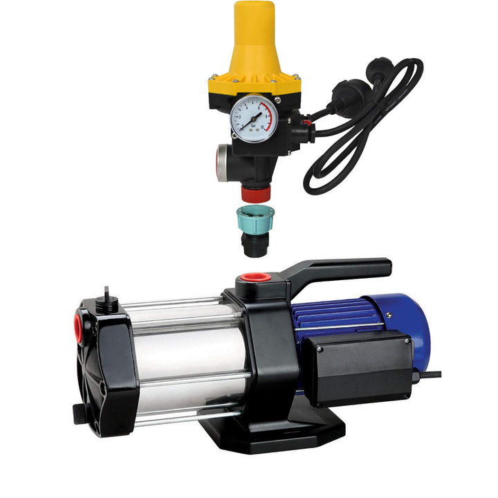 Kreiselpumpe Hauswasserwerk Hauswasserautomat Inno-Tec 1300W 5-Stufige laufruhige Pumpe für klares B