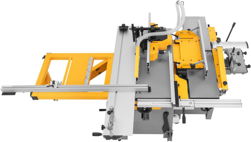 MSW Kombimaschine Holzbearbeitung 5900 W (Kreissäge: 2200 W, 4000 U/min; Spindelfräse: 1500 W, 1400-