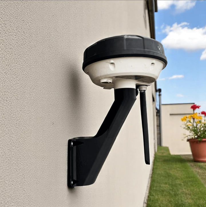 Wandhalterung für Mammotion Luba 2, 2X &amp; Yuka RTK-Antenne (Schwarz)