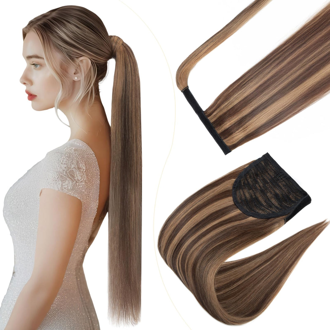 Elailite Ponytail Extension Echthaar 