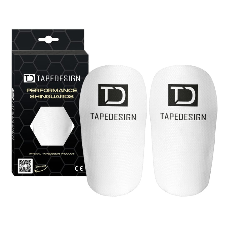 Tapedesign Equipment - Schienbeinschoner Performance Shinguards Schienbeinschoner weiss/schwarz Einh