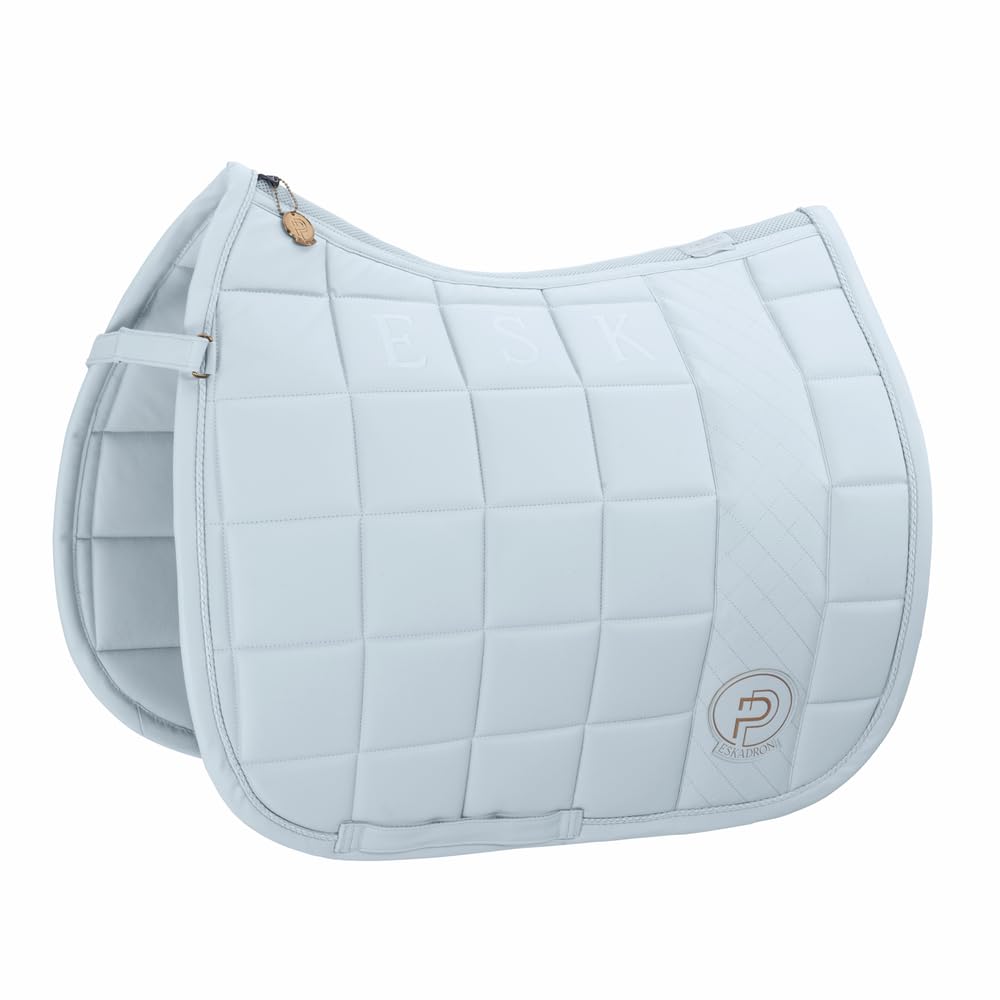 Eskadron Schabracke Big Square Faux Leather Powder Blue Platinum 23, Grösse:VS