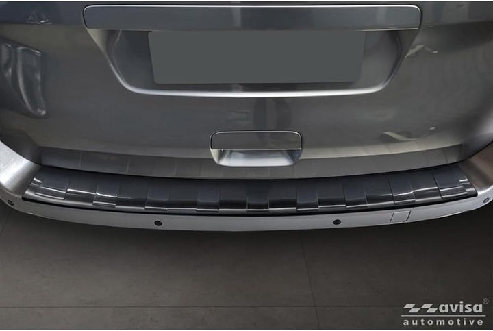 Avisa Schwarz Edelstahl Heckstossstangenschutz kompatibel mit Citroën Space Tourer & Jumpy 2016- / P