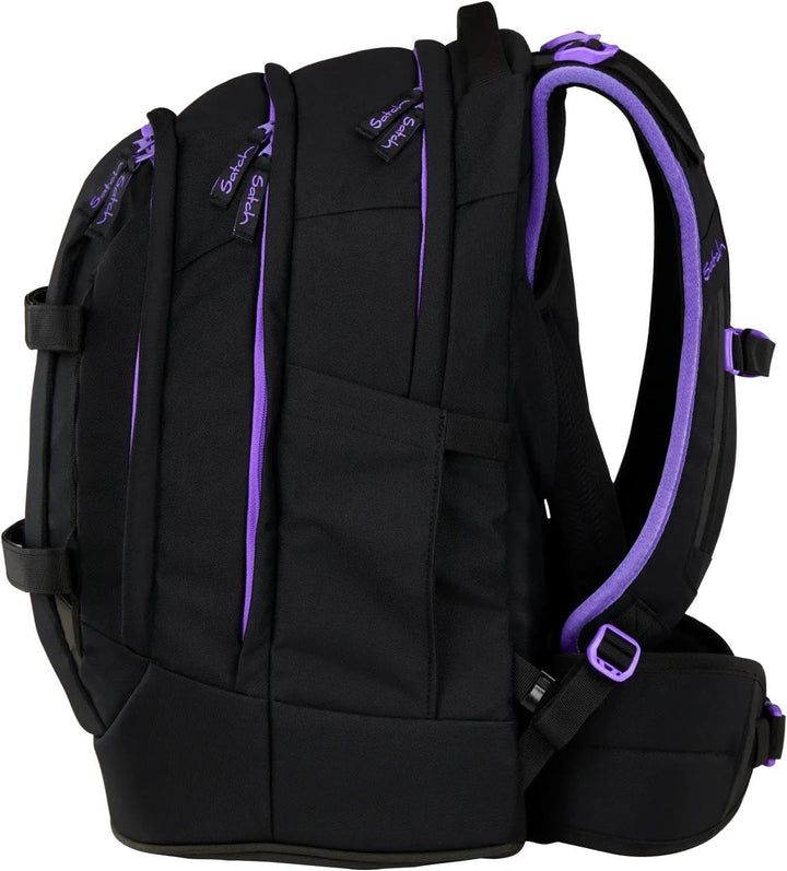 Satch Pack ab 5. Klasse ergonomisch 30L Stauraum standfest Organisationstalent Einheitsgrösse Purple