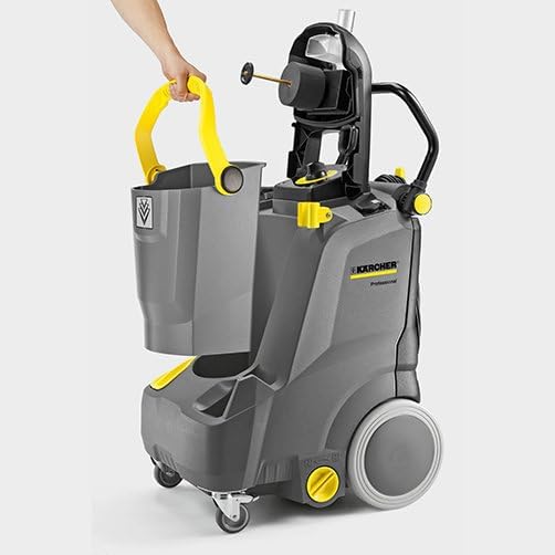 Kärcher Puzzi 30/4 Drum Vacuum Cleaner 1200 W schwarz, grau, gelb