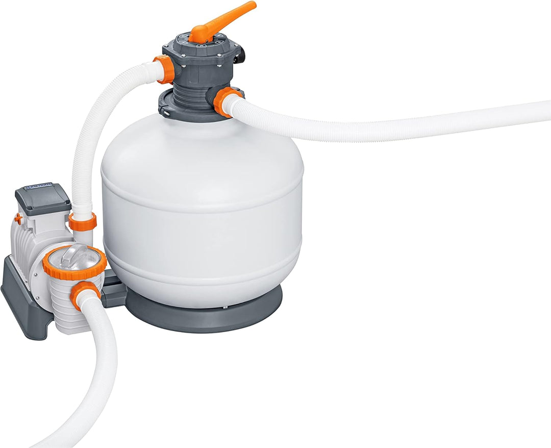 Bestway Water_Pump Flowclear Sandfilterpumpe für Pool 11 355 l 11 355 l/h, 11 355 l/h