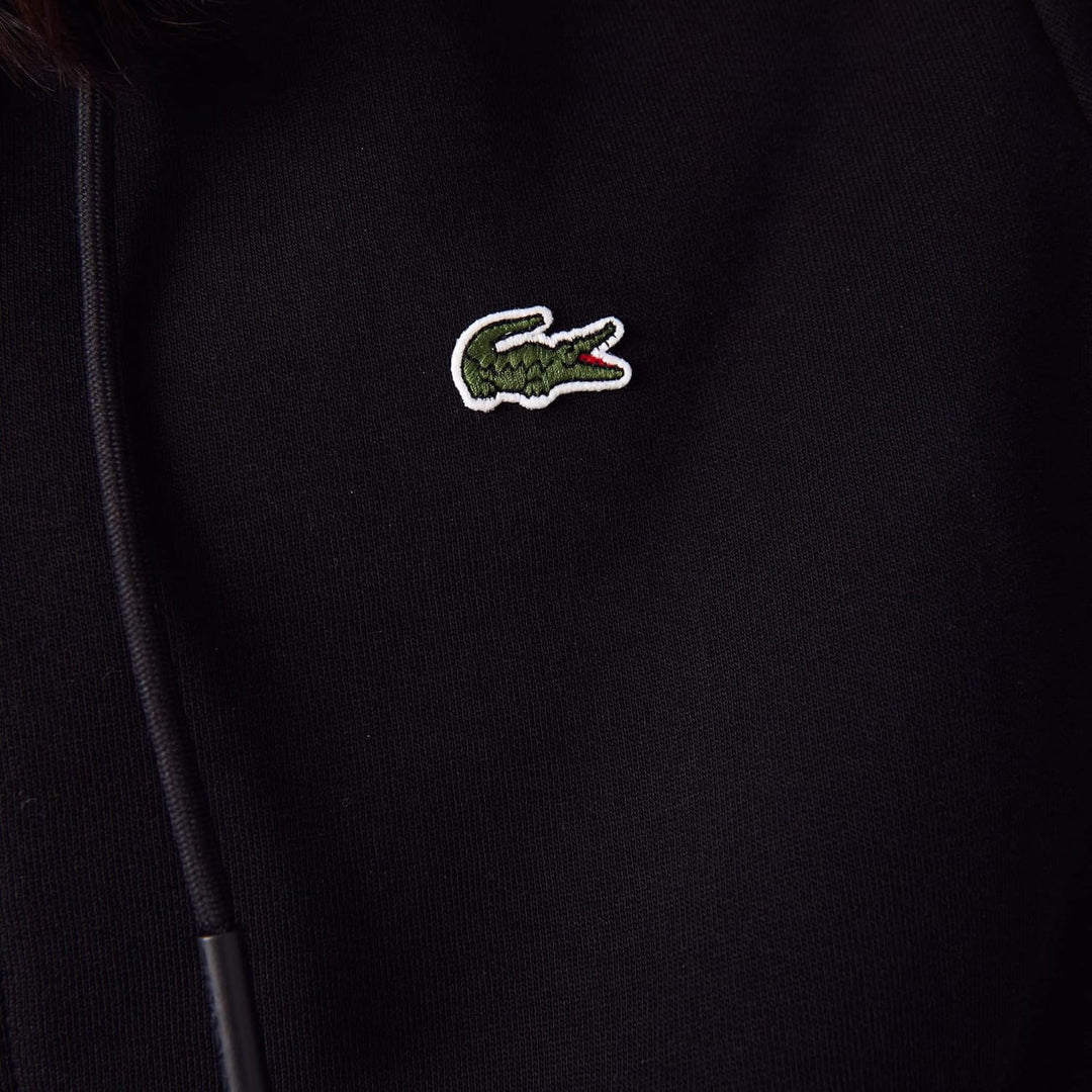 Lacoste Herren Sweatjacke SH9626 XS Schwarz, XS Schwarz