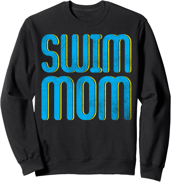 Schwimm Mutter Schwimmerin Schwimmen Sweatshirt