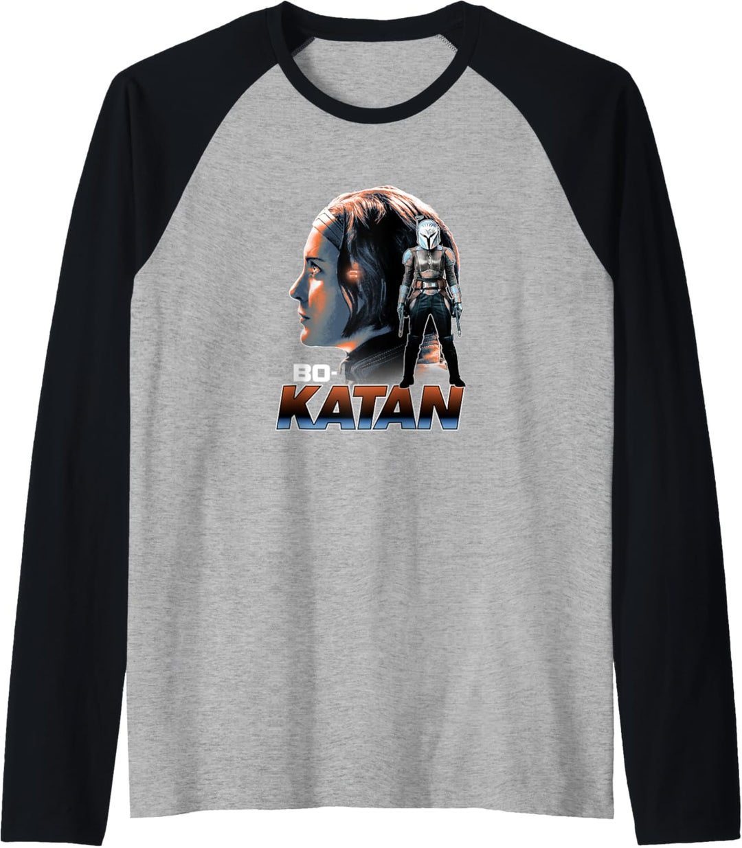 Star Wars: The Mandalorian Bo-Katan Collage R16 Raglan