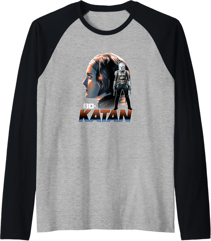 Star Wars: The Mandalorian Bo-Katan Collage R16 Raglan