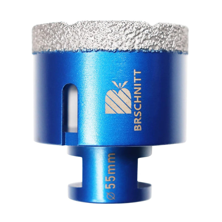 Diamant Fliesenbohrer 55mm - M14 Diamantbohrer Lochsäge für Fliesen Porzellan Keramik Marmor Granit