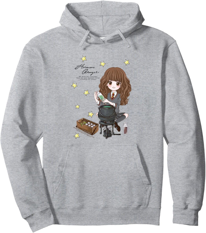 Harry Potter Hermione Granger Quote and Stars Pullover Hoodie