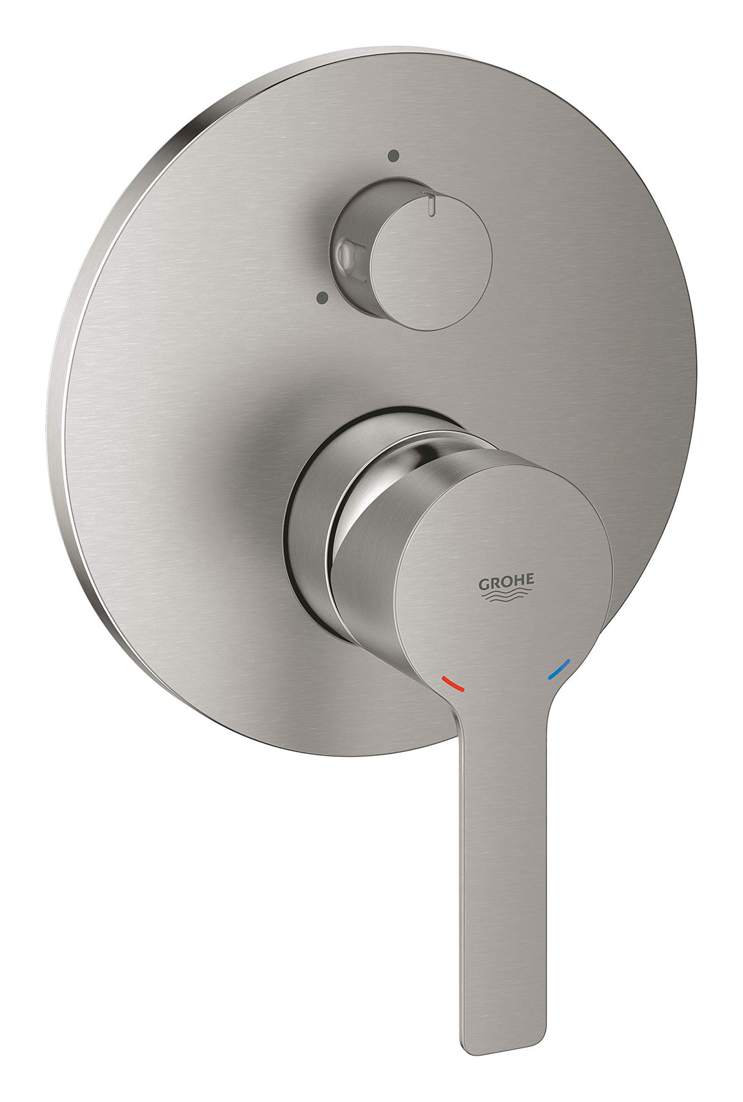 GROHE Lineare | Einhandbatterie mit 3-Wege Umstellung | supersteel | 24095DC1