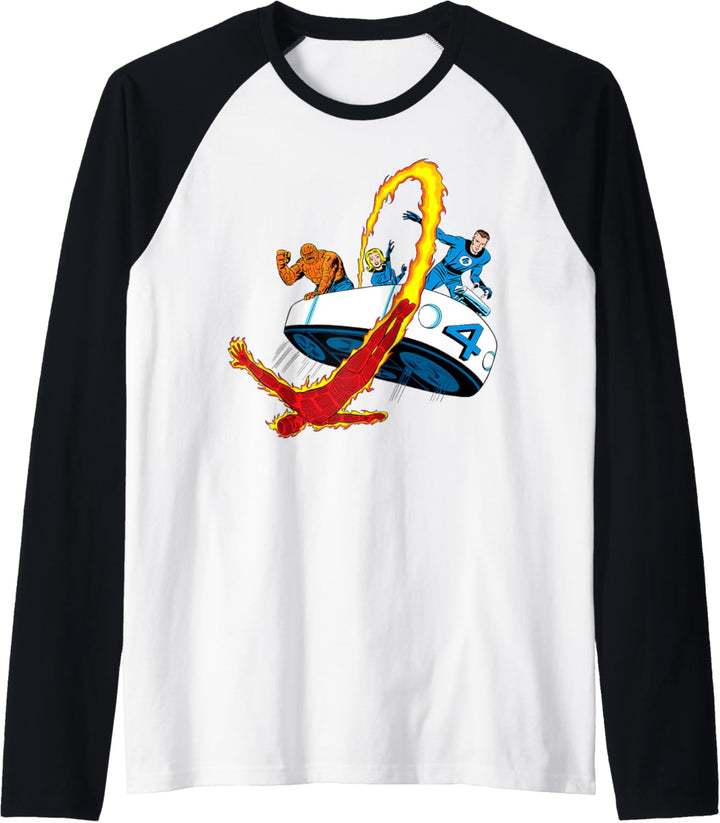 Marvel Fantastic Four Fantasti-car Raglan