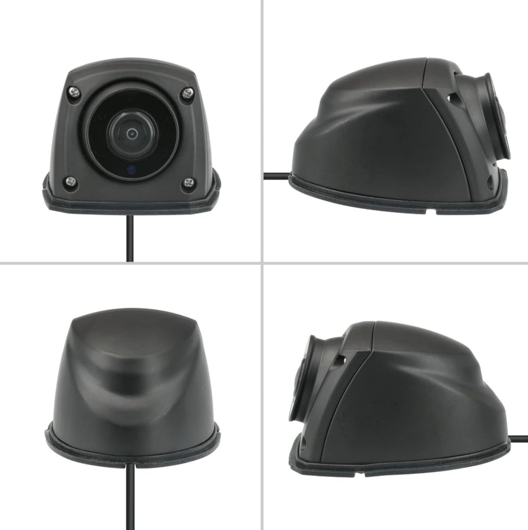 VSG24 23166 - Seitliche HD Rückfahrkamera ASSISTENT HD 1080P | Flexibler Einbau | 150° & IP67 | 12Vo