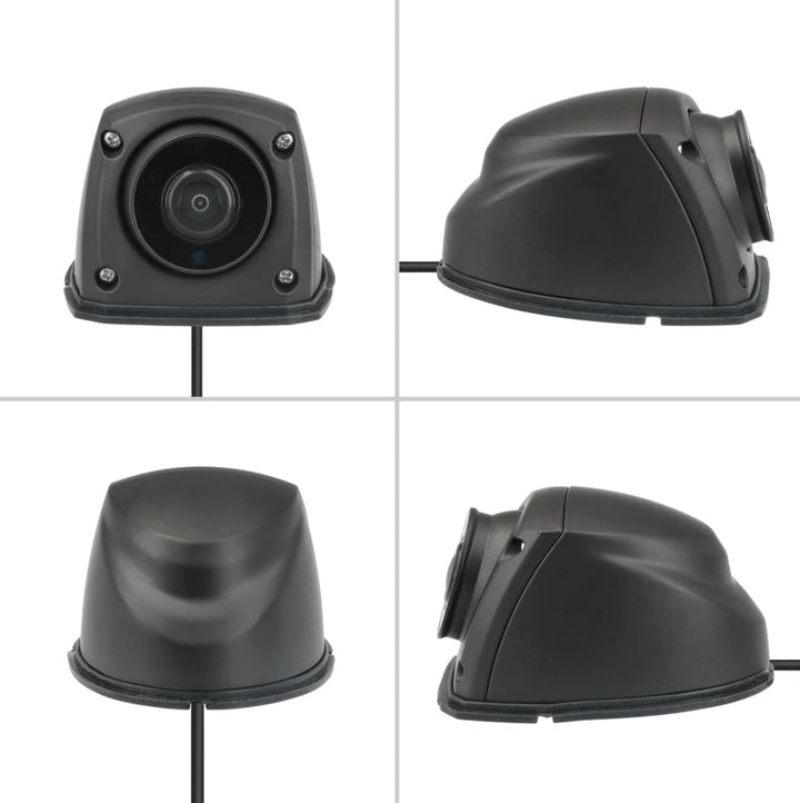 VSG24 23166 - Seitliche HD Rückfahrkamera ASSISTENT HD 1080P | Flexibler Einbau | 150° & IP67 | 12Vo