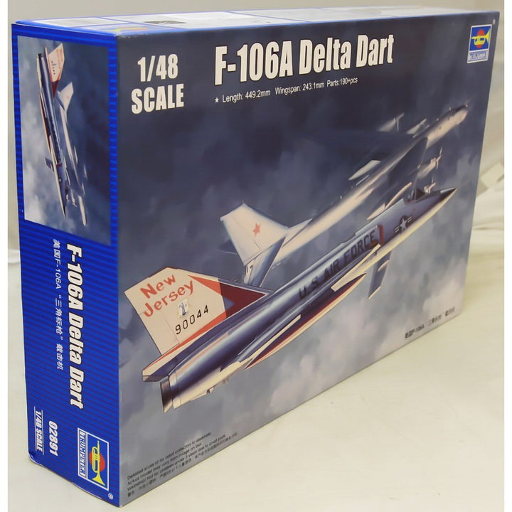 Trumpeter 002891-1/48 F-106A Delta Dart Modellbausatz