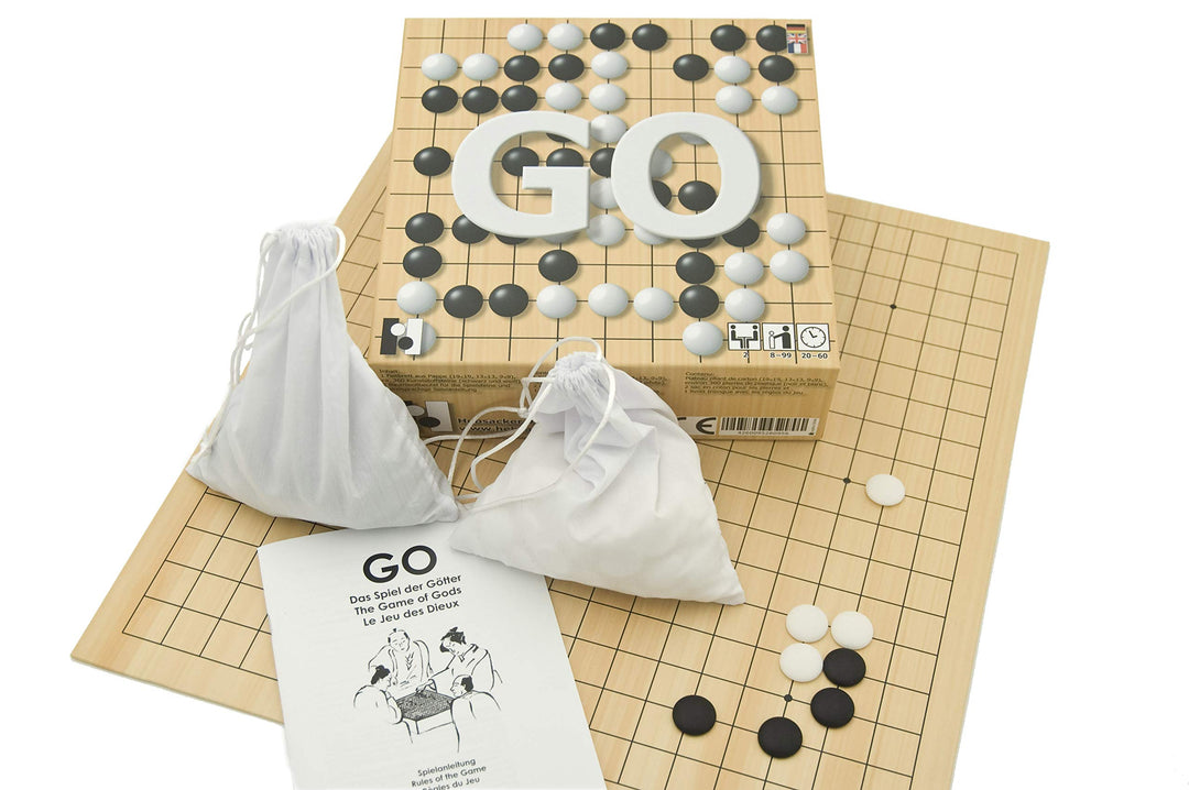 Hebsacker Verlag - Go. Das Spiel der Götter (Go-Spiel mit DREI Brettgrössen)