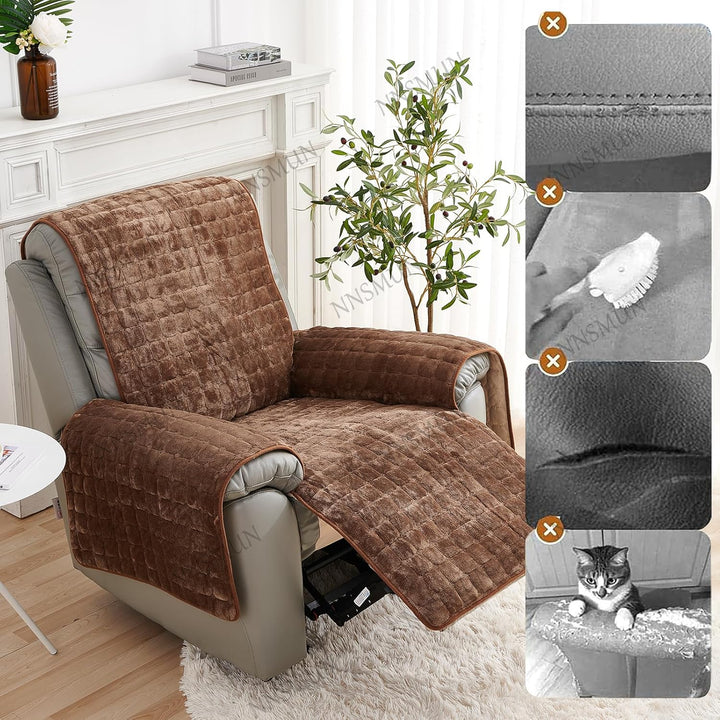 Sofa Armlehnenbezüge, Sesselschoner Sesselauflage, Fernsehsessel Schutzbezug Anti-Rutsch, Relaxsesse