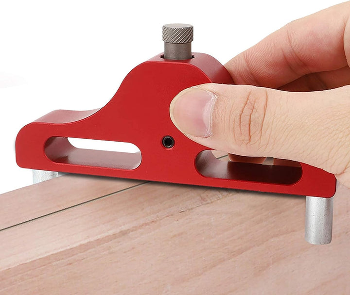 Uadme ZX-1 Center Finder Scriber – Linienmarkierungswerkzeug für Holzbearbeitungstischler-Ausrichtun