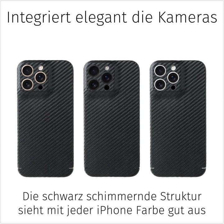 FILONO Carbon Hülle iPhone 13 Pro kompatibel mit MagSafe, ultradünn iPhone 13 Pro CARBON Case MS, iP