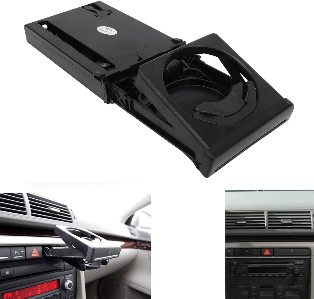 Getränkehalter für Auto, 8e1 862 534 J Getränkehalter schwarz matt Auto Getränkehalter vorne zentral