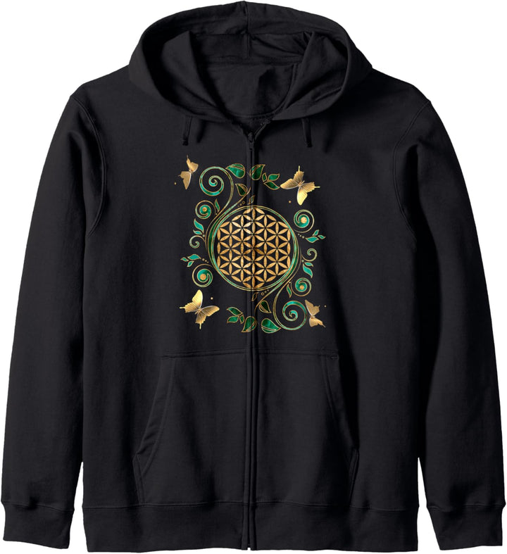 Flower of Life Kapuzenjacke