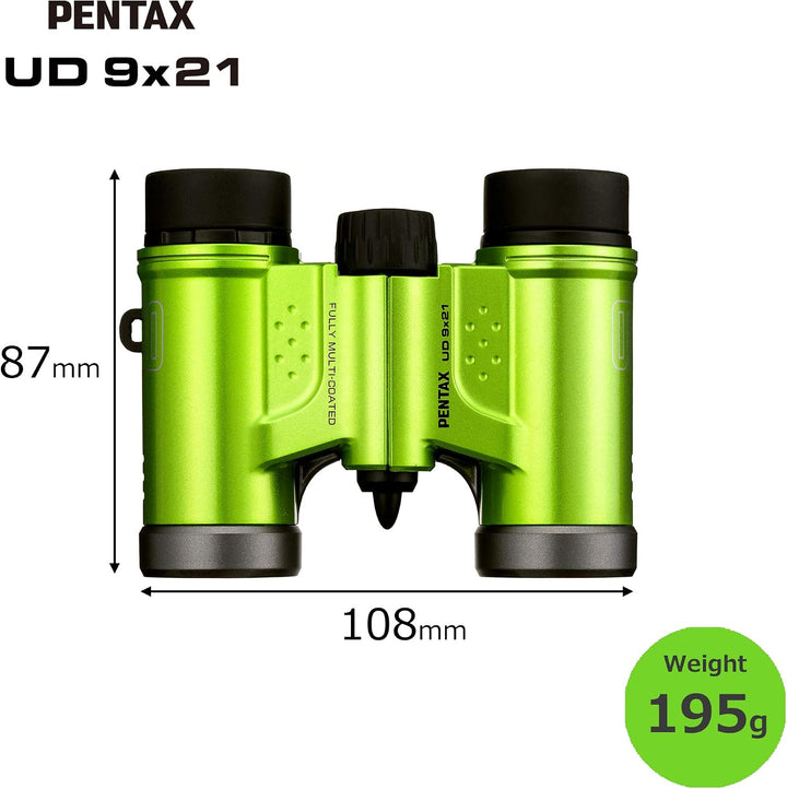 Pentax UD 9x21 Fernglas - Grün, 61813, Grün