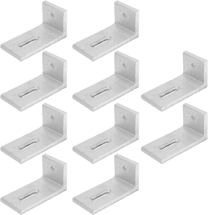 L-Klammern Solarmodul-Halterung, Aluminiumlegierung, 10 Stück, für Dach PV-System, Photovoltaik Stüt