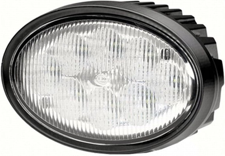 HELLA - LED-Arbeitsscheinwerfer - Oval 100 - 12/24V - 1700lm - Einbau/Schraubanschluss - 2-Punkt Bef