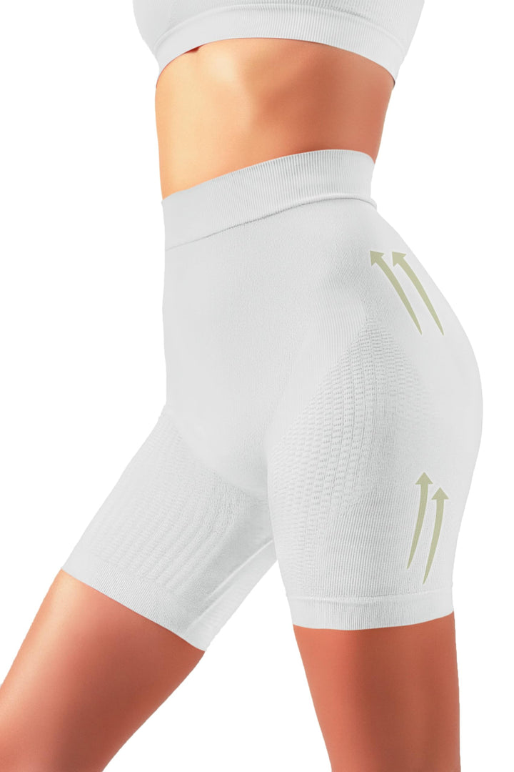 Shapewear Damen Bauchweg Anti Cellulite Hose - Anti Cellulite Leggings, Drenierende Shorts, Nahtlose