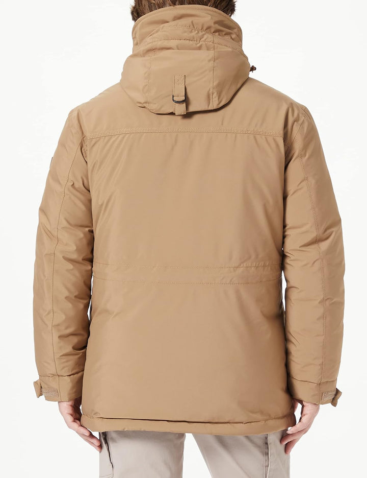 camel active Herren teXXXactive® Funktionsjacke aus recyceltem Polyester 25 Hellbraun, 25 Hellbraun