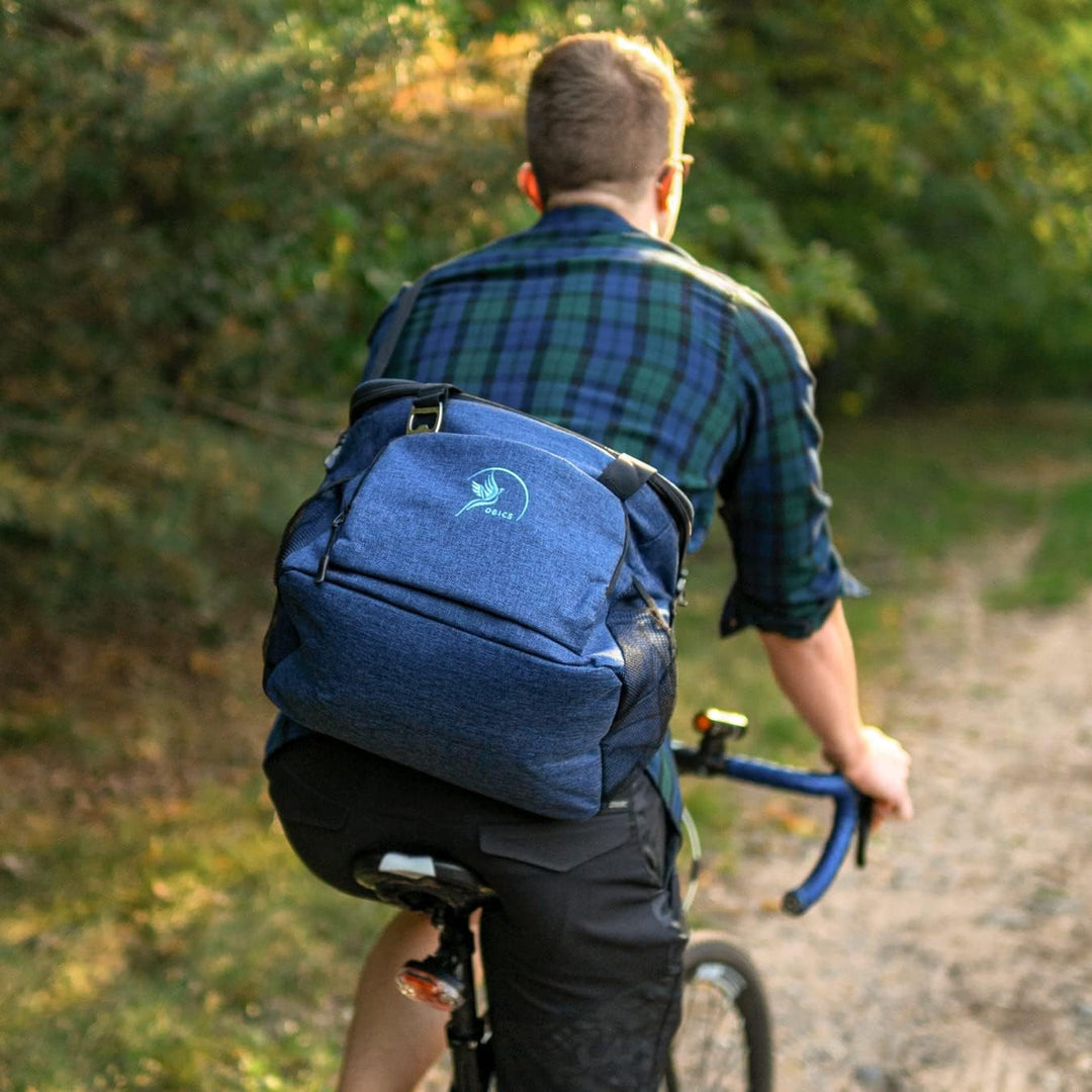 Obics Kühltasche klein 20L & Gross 30L, Kühlbox faltbar mit Flaschenöffner Lunchtasche Herren - lang