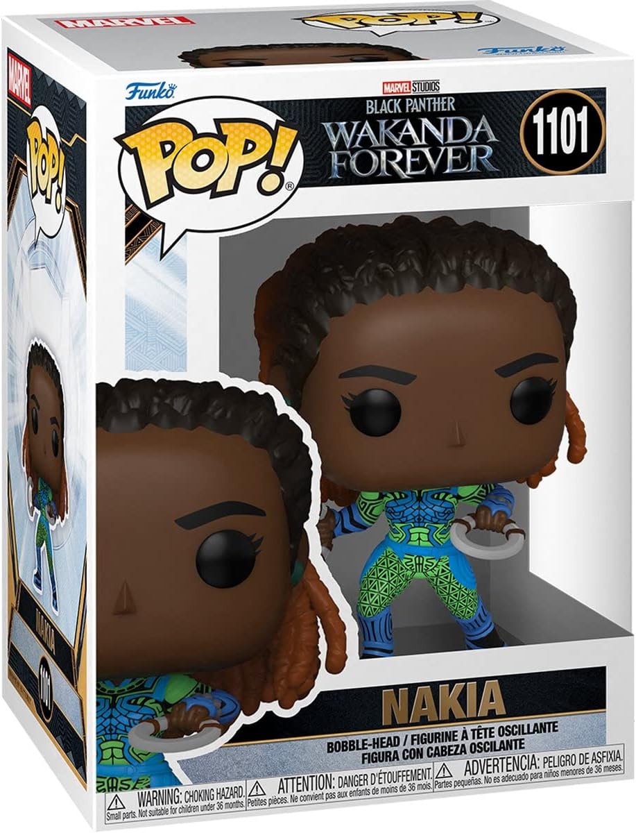 POP Marvel: Black Panther: Wakanda Forever – Nakia Funko Pop! Vinyl-Figur (gebündelt mit kompatibler