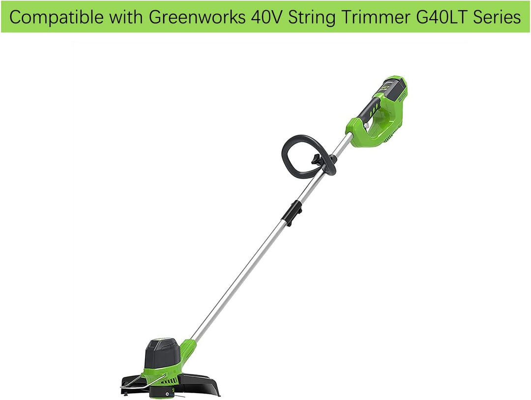 Greenworks Akku-Rasentrimmer 40V 30cm + 3 Stück Doppel-Fadenspule