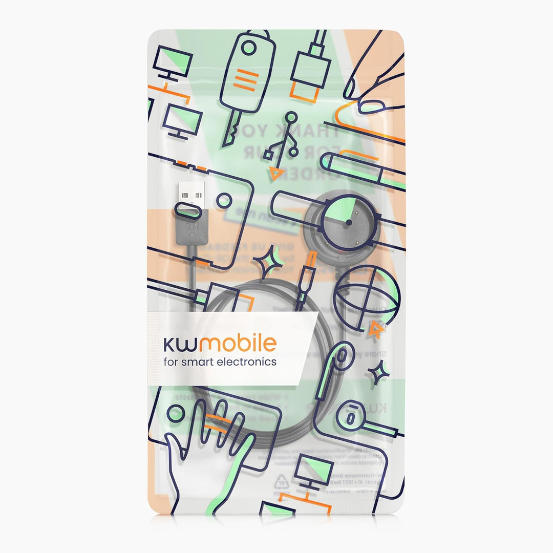 kwmobile USB Kabel Charger kompatibel mit Polar Vantage V / V2 / Vantage M/Ignite/Ignite 2 / Grit X