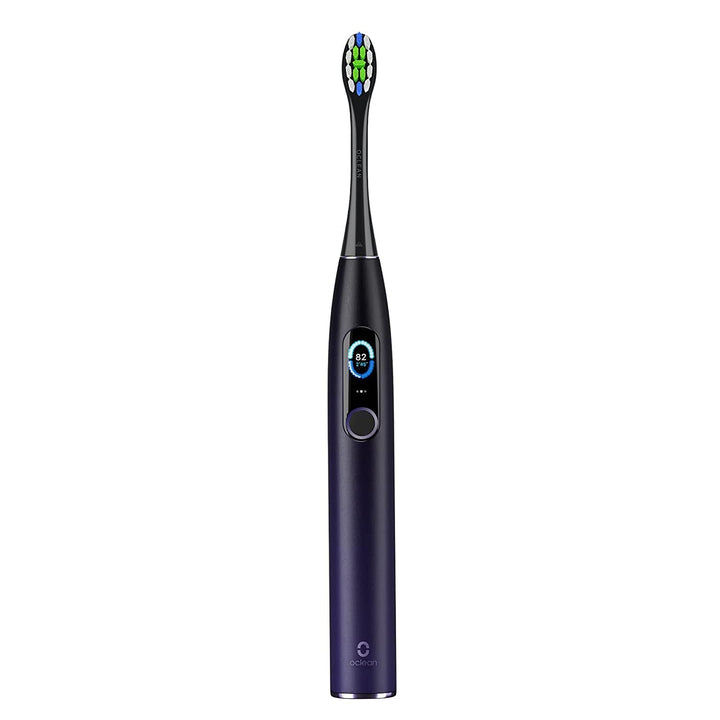 Oclean X Pro Elektrische Zahnbürste, Schallzahnbürste mit Farbdisplay, 3 Putzmodi & 32 Intensitäten,