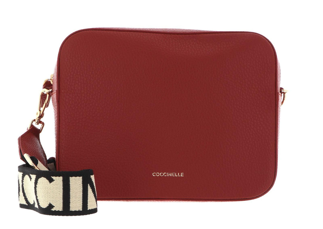 Coccinelle Tebe Mini Crossover Bag Acero