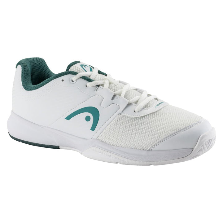 Head Herren Revolt Court MenTennisschuh 38.5 EU White Pine Green, 38.5 EU White Pine Green