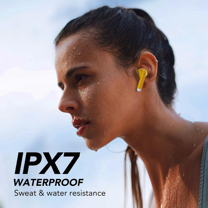 2025 Neue Bluetooth 5.4 Kopfhörer, QXQ Kopfhörer Kabellos Sport In Ear Headphones mit 4 ENC Mic, 40