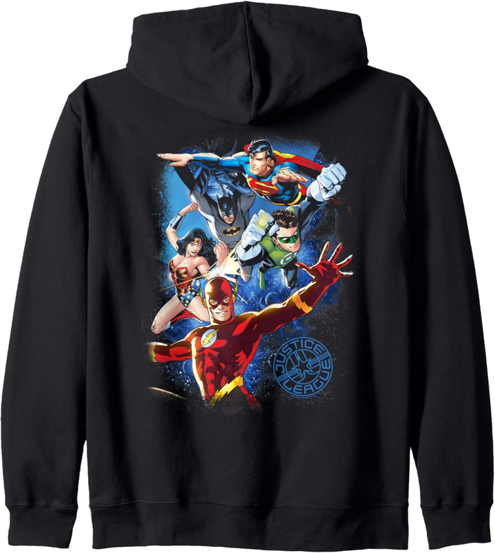 Justice League Galactic Attack Color Kapuzenjacke