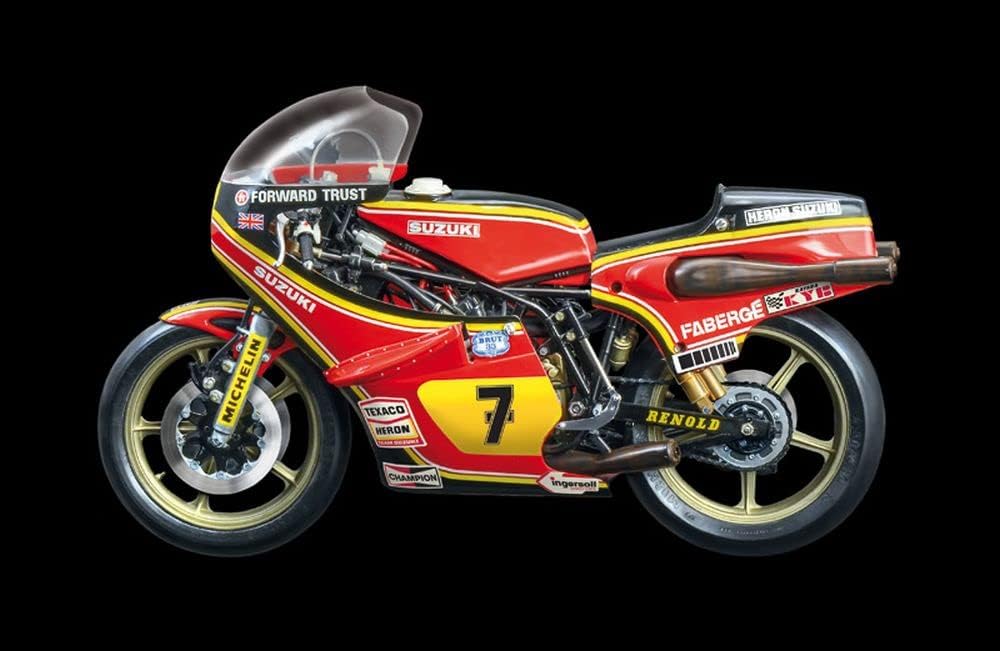 Italeri 4644 1:9 Suzuki RG500 XR27 Team H.B.S. 1978-Modellbau, Bausatz, Standmodellbau, Basteln, Hob